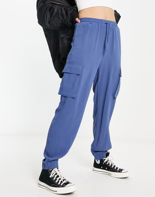 Mish Blue Distressed Denim Joggers - Precious Cargo