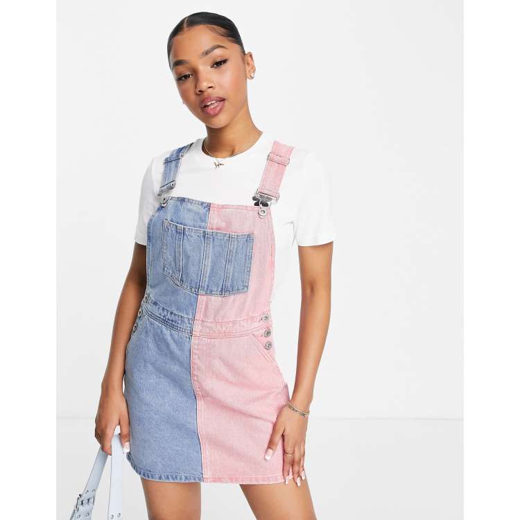 Tommy jeans summer heritage best sale dungaree dress