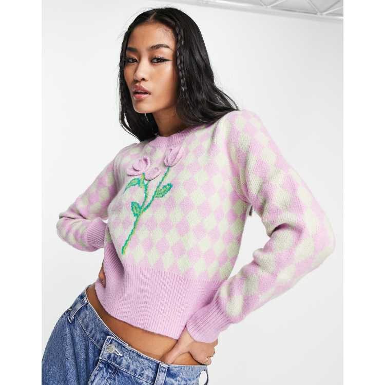 For love and clearance lemons mia pointelle sweater