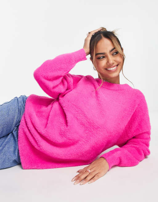 Fluro on sale pink jumper