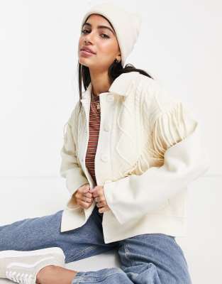 fringe detail jacket