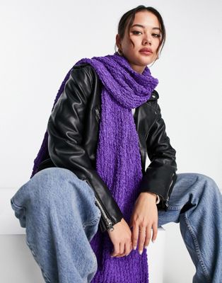 Urban Revivo oversized scarf in purple