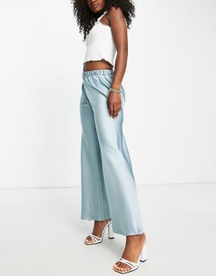 light blue palazzo pants