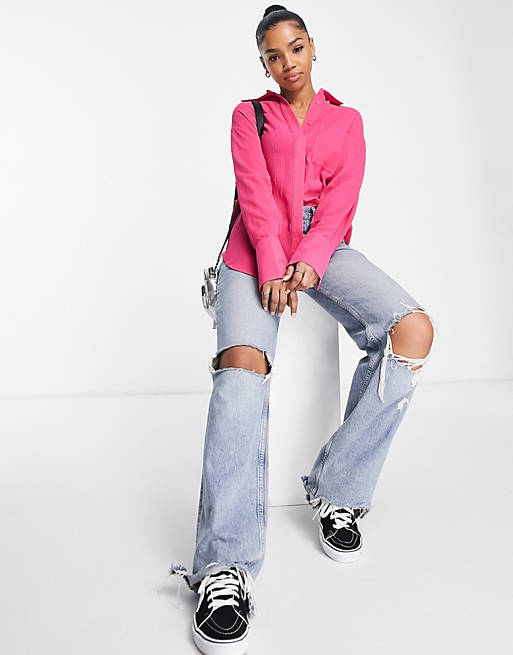  Shirts & Blouses/Urban Revivo shirt in pink 