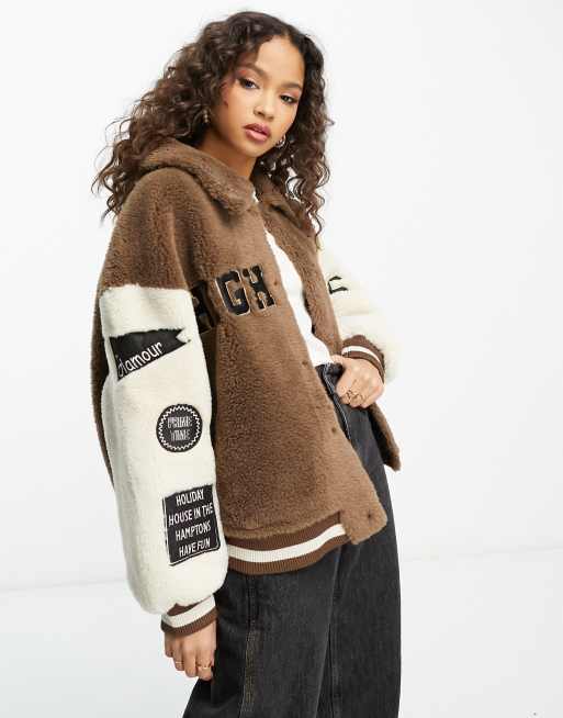 Teddy deals jacket bomber