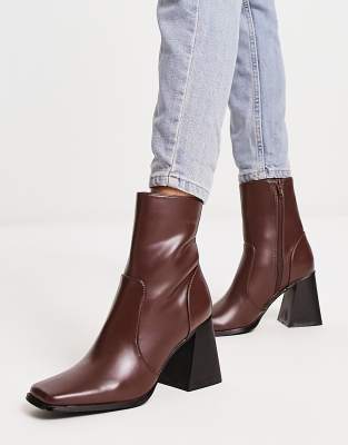 asda burgundy boots