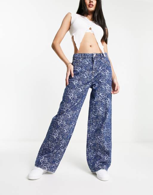 Buy Urban Revivo Mid Waist Wide Leg Jeans Online