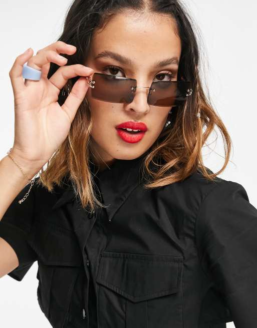Urban Revivo - Vestito camicia corto multitasche nero, 2 di 4
