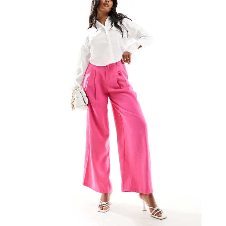 Urban Revivo Woven Wide-Leg Pants 2024, Buy Urban Revivo Online