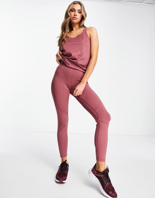 Urban Threads butter soft leggings in navy