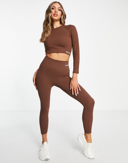 Urban Threads – Bruna träningsleggings i seamless