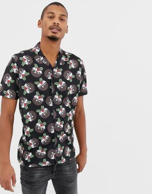 short sleeve christmas shirt