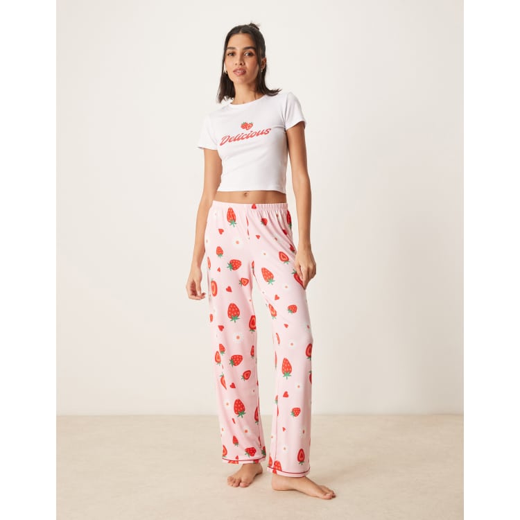 strawberry western polka dot pants 水玉 strawberry western polka dot pants 水玉