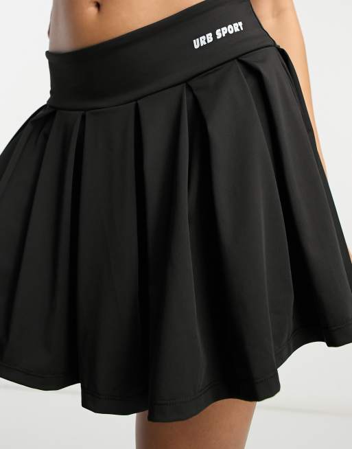 Black tennis skirt asos hot sale