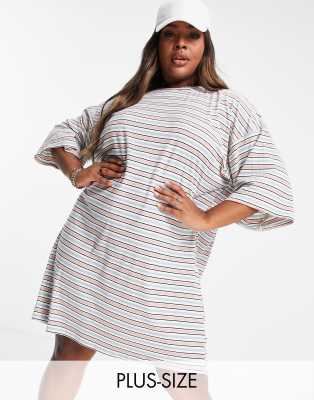 ribbed plus size dress