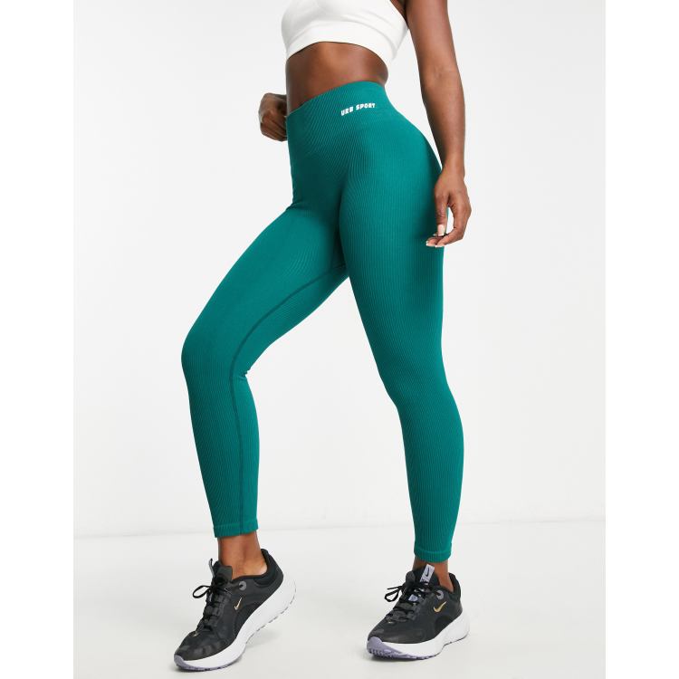 Forest green gym leggings best sale