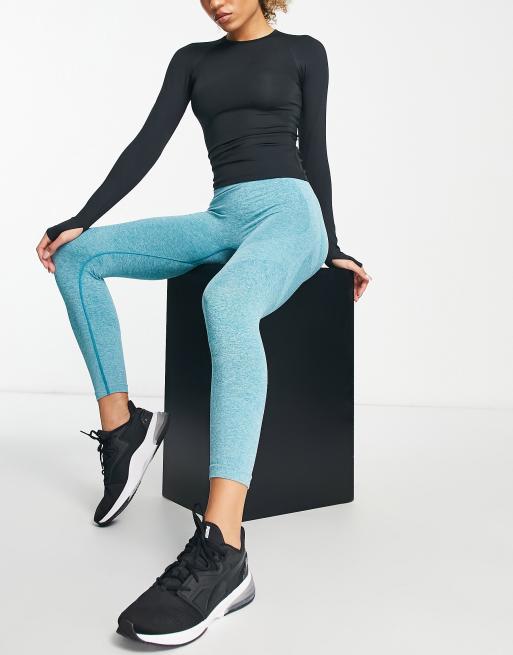 Classic Seamless Leggings | Mineral Green Marl