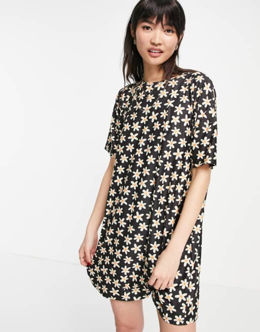 Zara daisy best sale print dress