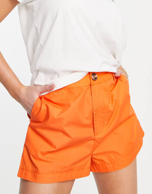 Orange tailored sale shorts