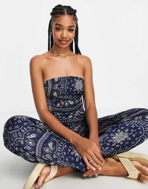 Urban Threads Tall handkerchief top in bandana print (part of a set), 4 of 4