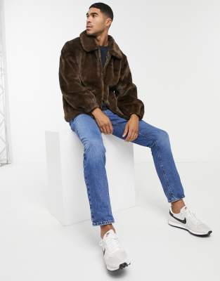 fur coach jacket