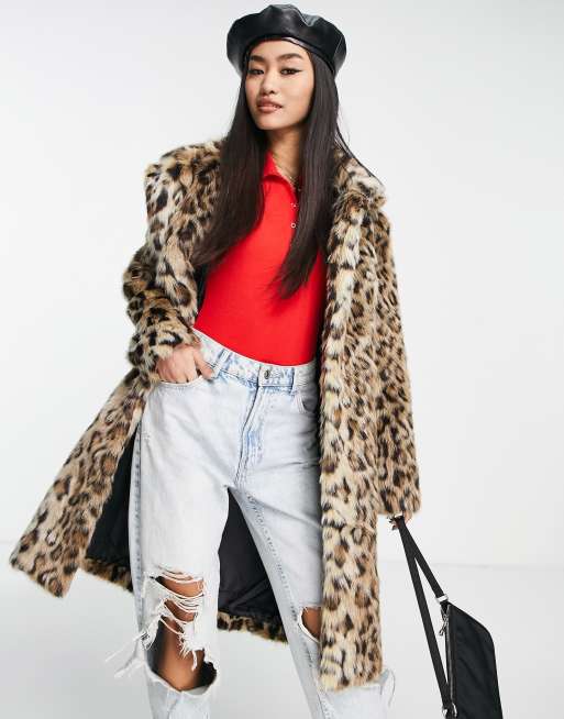 Urbancode shop leopard coat