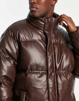 prada leather puffer