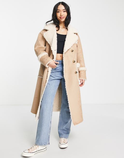 Faux 2025 sherpa coat