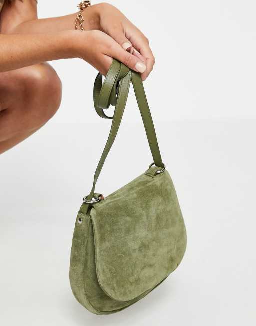 Cross body best sale suede bag