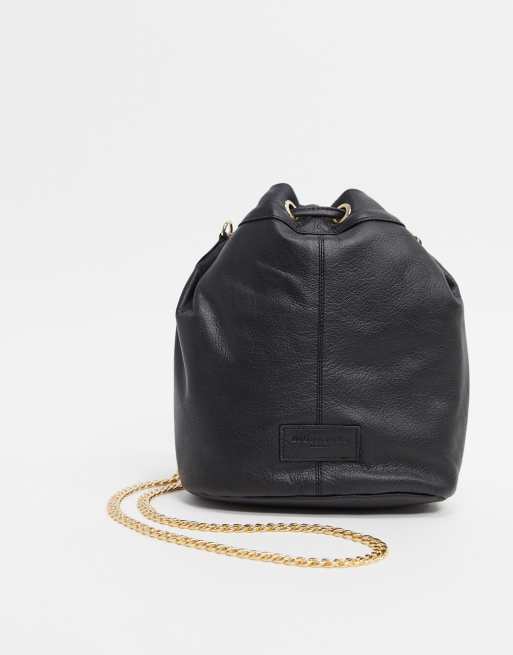 Urbancode real leather bucket bag | ASOS