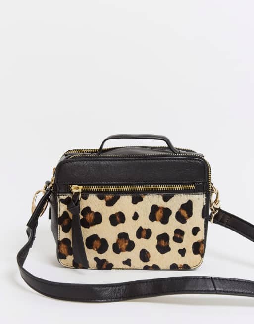 Sac bandouliere leopard cuir hot sale