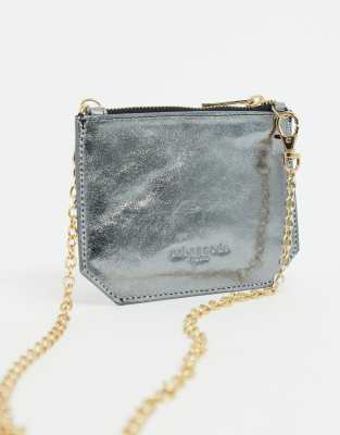 silver cross body