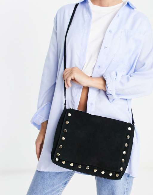 Zwarte tas best sale met studs