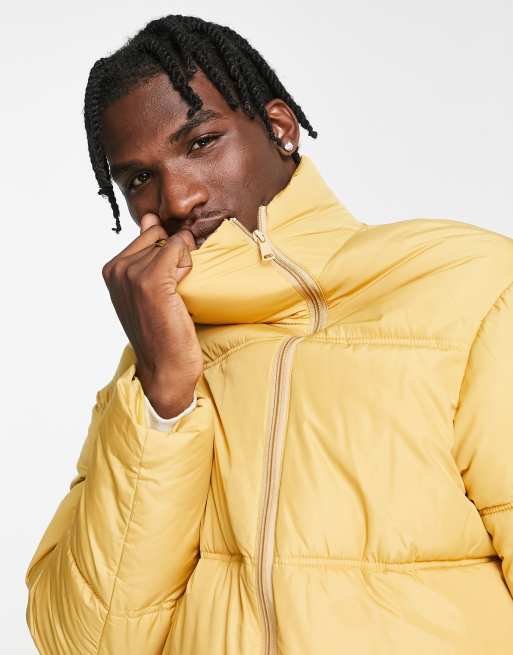 Yellow on sale puffer jackets