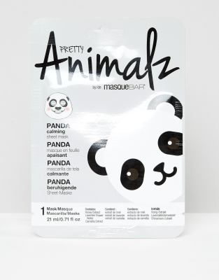 фото Успокаивающая маска-салфетка pretty animalz panda-бесцветный masquebar