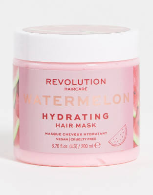  Увлажняющая маска для волос с арбузом Revolution Hair Mask Hydrating Watermelon-Бесцветный