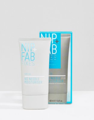 фото Увлажняющее средство с spf 20 nip+fab no needle fix, 40 мл-бесцветный