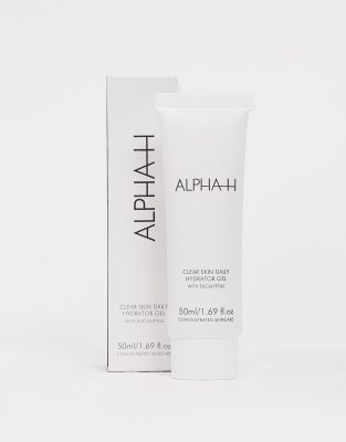 фото Увлажняющий гель для лица alpha-h clear skin - 50 мл-бесцветный