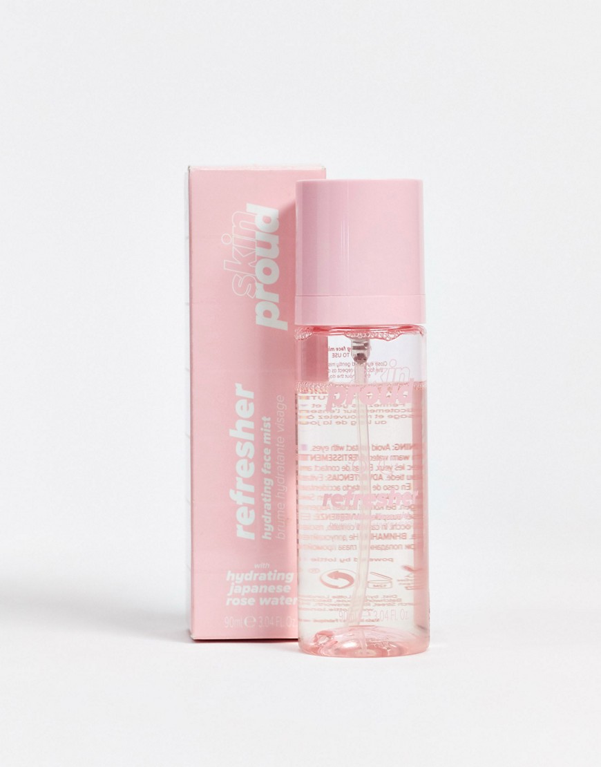 фото Увлажняющий и освежающий спрей для лица с розовой водой skin proud-бесцветный lottie