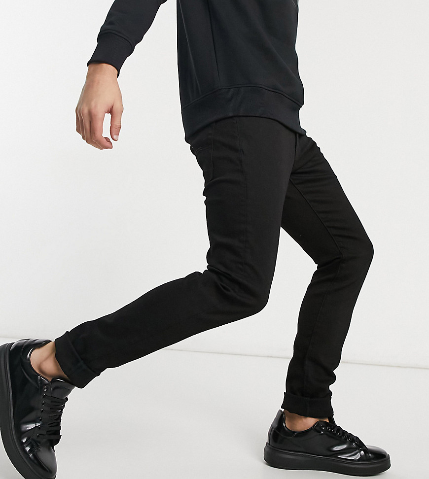 фото Узкие черные джинсы g-star 3301 – эксклюзивно для asos-черный цвет