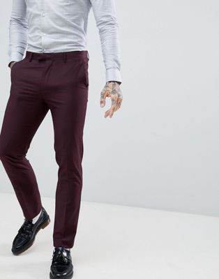 Мужские классические брюки с манжетами внизу