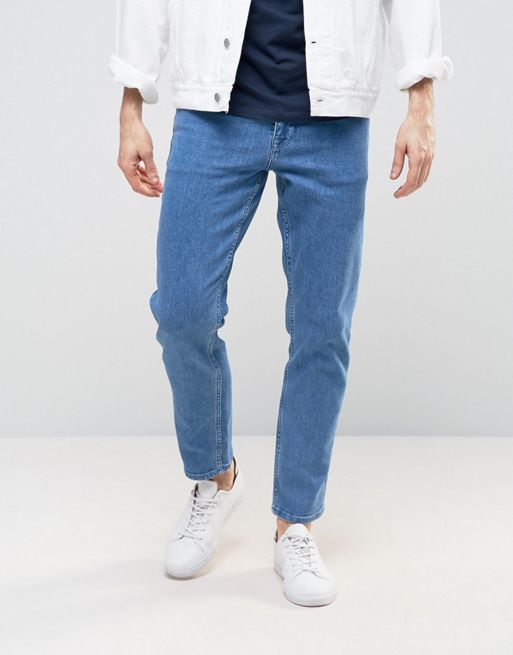Фото укороченные джинсы мужские