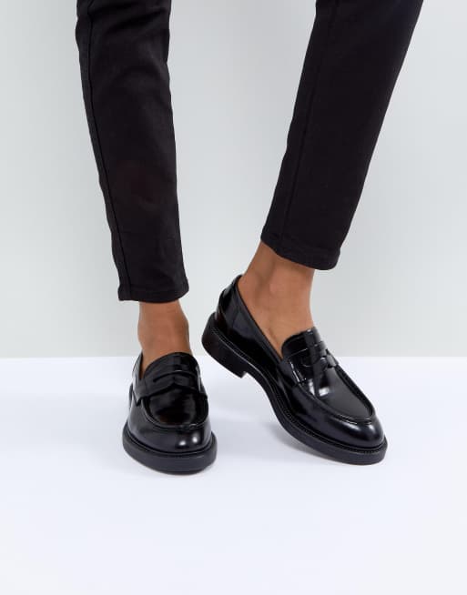 Vagabond Alex Black Leather Loafer | ASOS