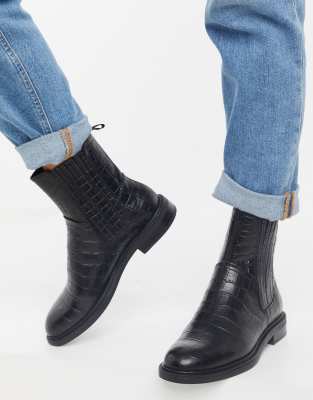 vagabond amina chelsea boots espresso leather