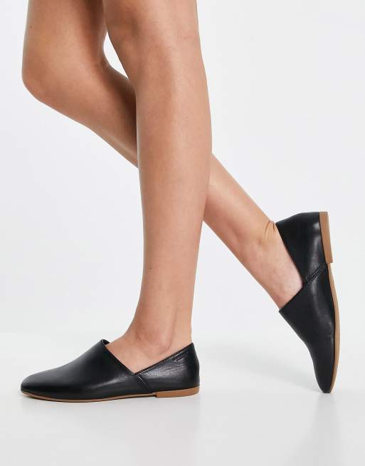 kølig Korridor G Vagabond Ayden slip on leather shoes in black | ASOS