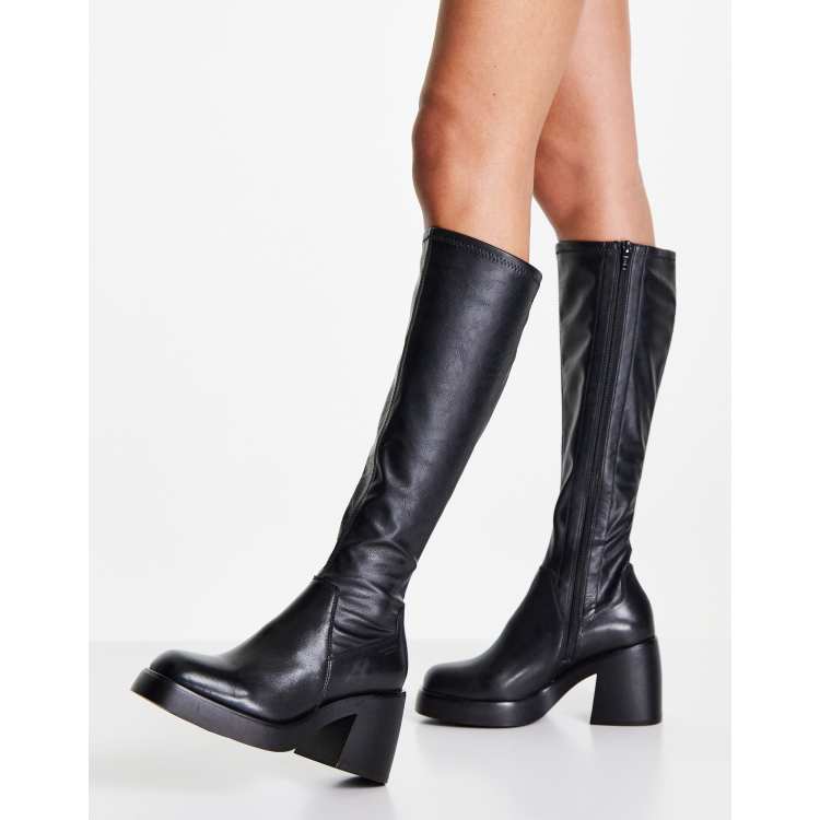 ArvindShops - knee high boots bullboxer 492k80470 black - No One