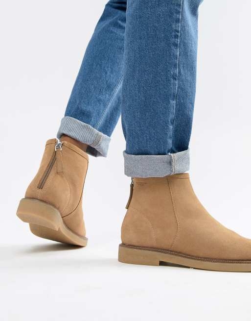 Vagabond - Christy - Bottines chukka en daim à doublure chaude