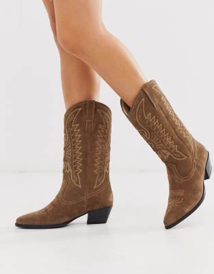 taupe suede boots