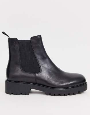 vagabond kenova chelsea boots black nubuck