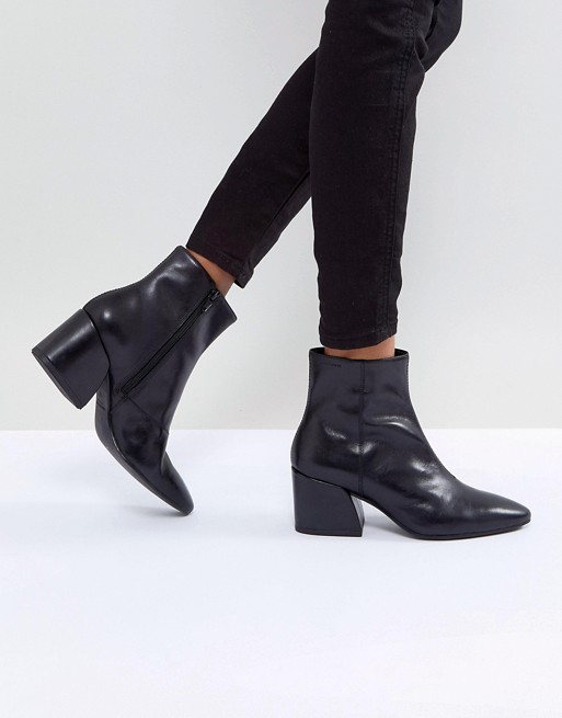 Vagabond | Vagabond Olivia Black Leather Ankle Boot